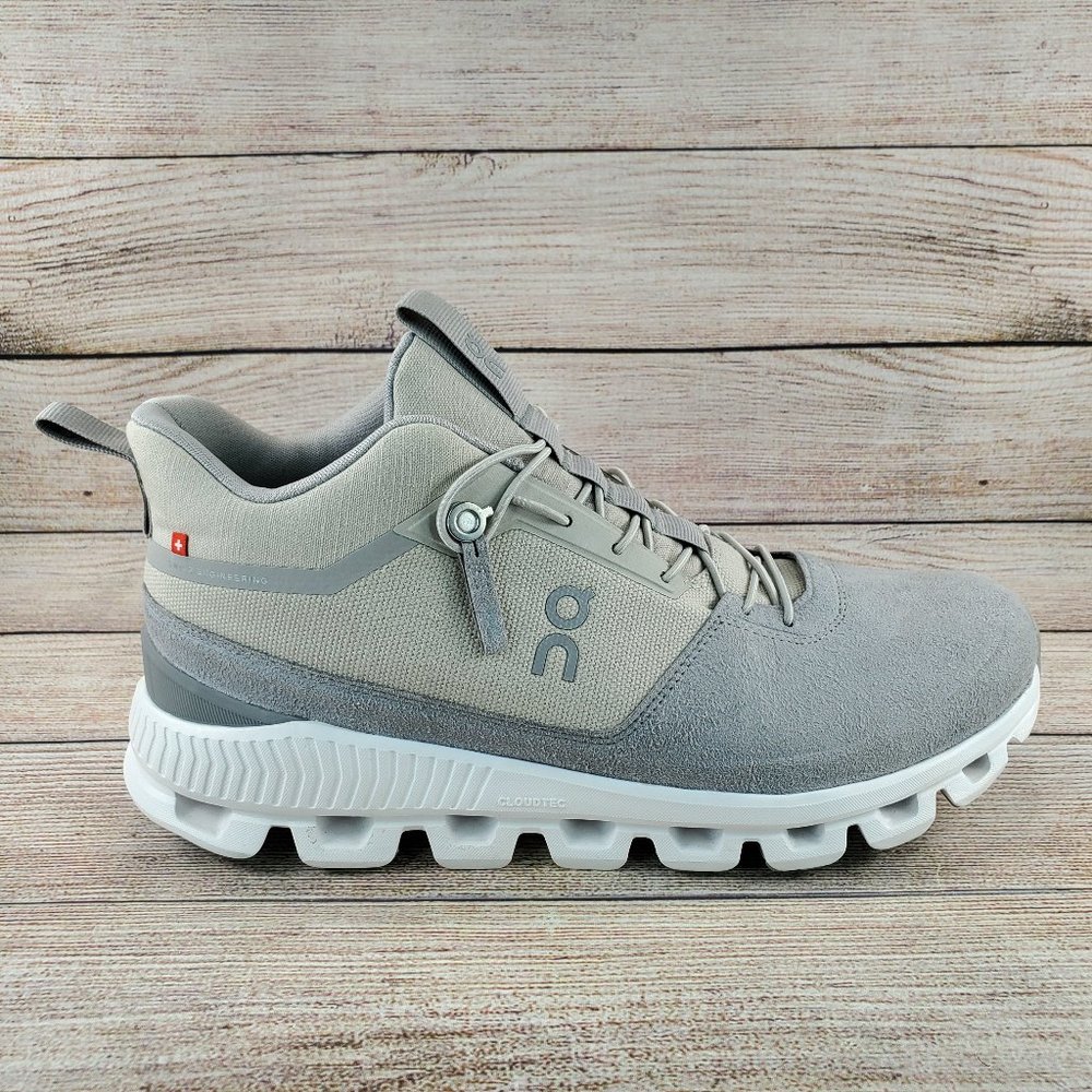 On Cloud Hi Glacier / Grey Women's Size 10.5